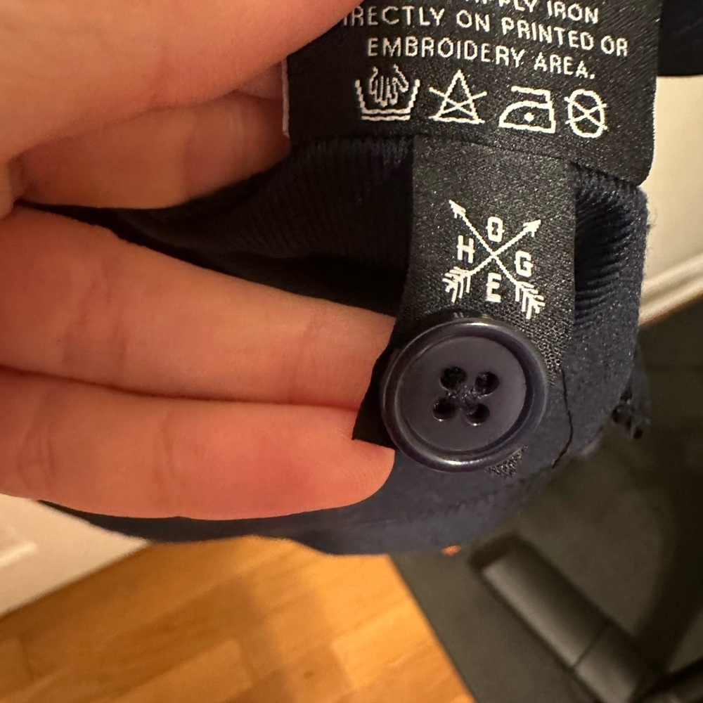 Hustle Gang Block By Block Button Up Jersey Size … - image 6